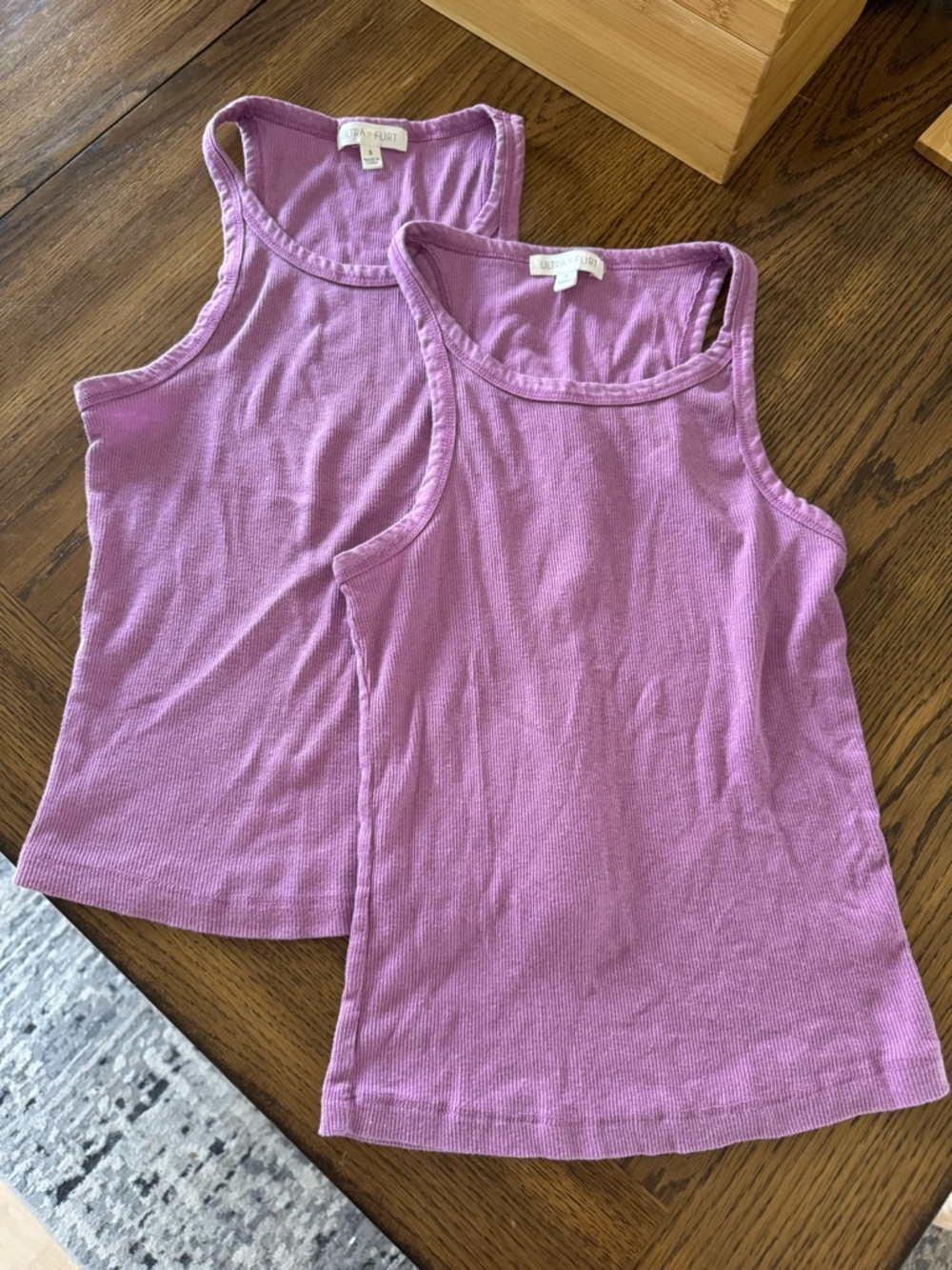 Set of 2 Pink/Purple Tank Tops